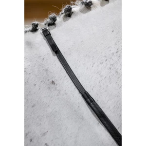 Horseware Rubber Grip Reins - Black in Black