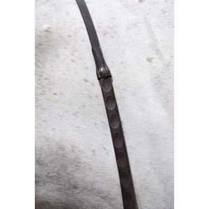 Horseware Thumb Grip Rubber Reins - Brown in Brown