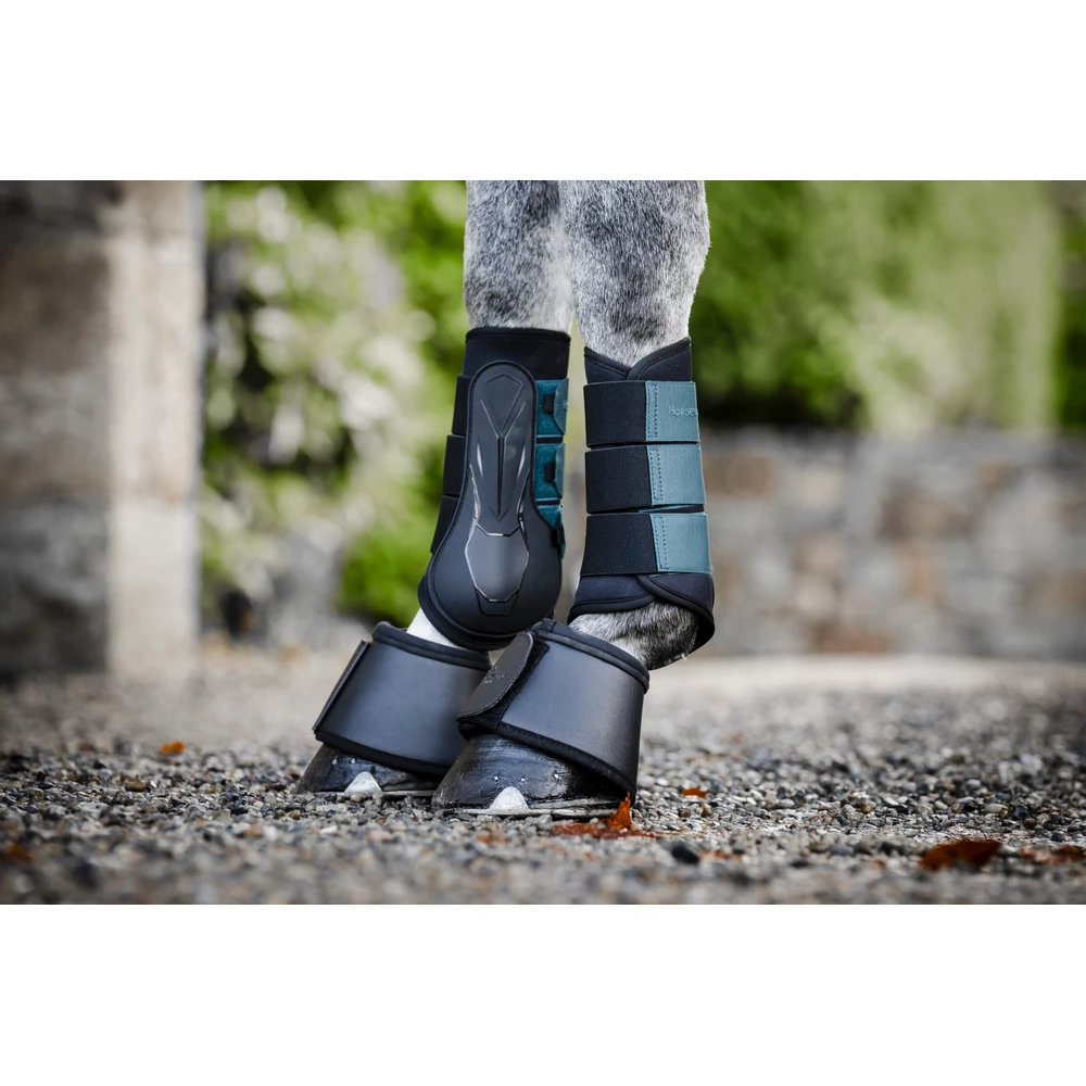Horseware Classic Brushing Boots - Dynasty Green in Dynasty Green