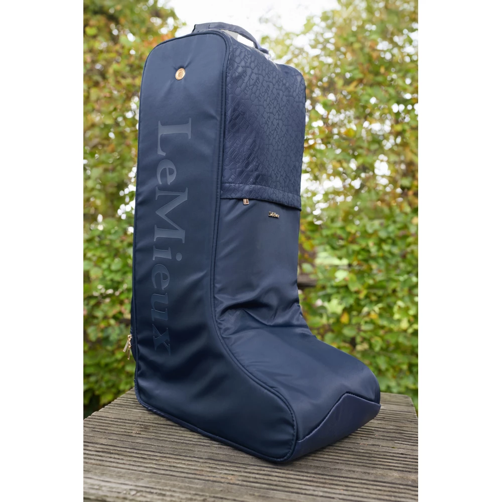 LeMieux Luxe Boot Bag  - Navy in Navy