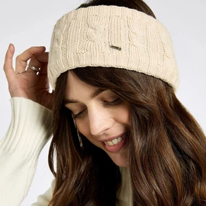 Dubarry Of Ireland Gleeson Cable knit headband- Chalk 