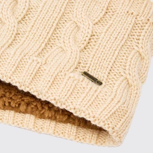 Dubarry Of Ireland Gleeson Cable knit headband- Chalk in Chalk