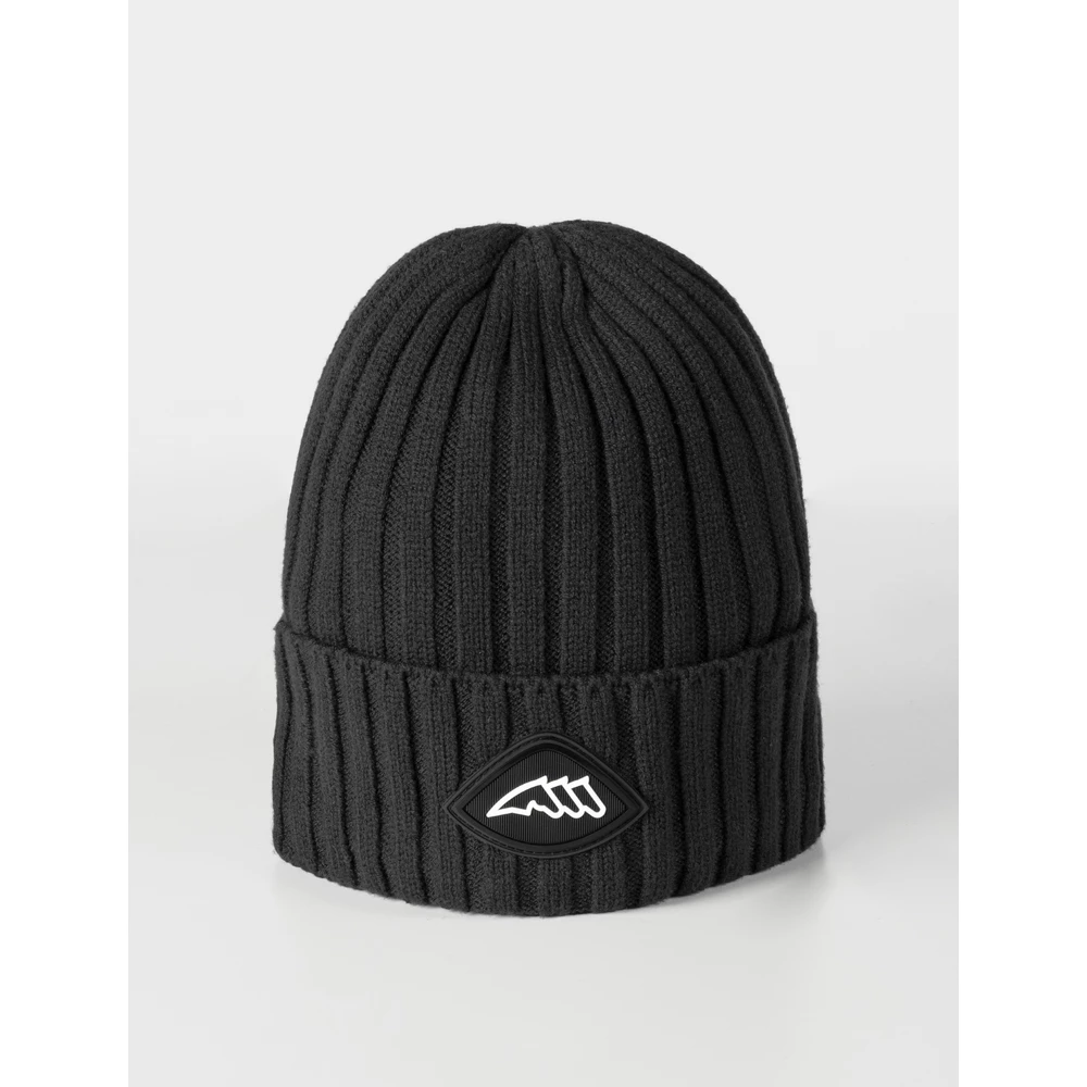 Equiline Knitted Hat - Black in Black
