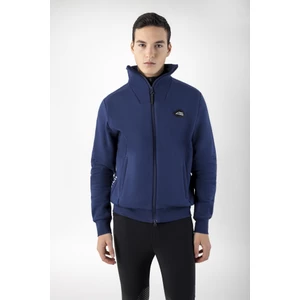 Equiline Men's Tech Sweatshirt - Navy Peony in Navy Peony