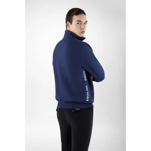 Equiline Men's Tech Sweatshirt - Navy Peony in Navy Peony