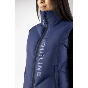 Equiline Women's Padded Gilet - Navy Peony in Navy Peony