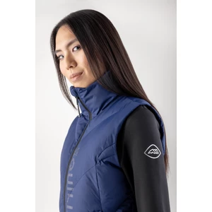Equiline Women's Padded Gilet - Navy Peony in Navy Peony