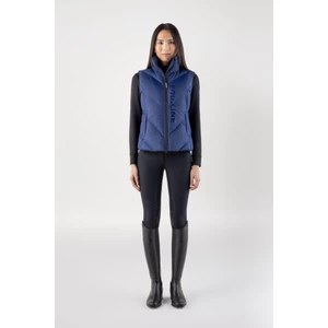 Equiline Women's Padded Gilet - Navy Peony in Navy Peony