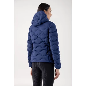 Equiline Women's Padded Jacket - Navy Peony in Navy Peony