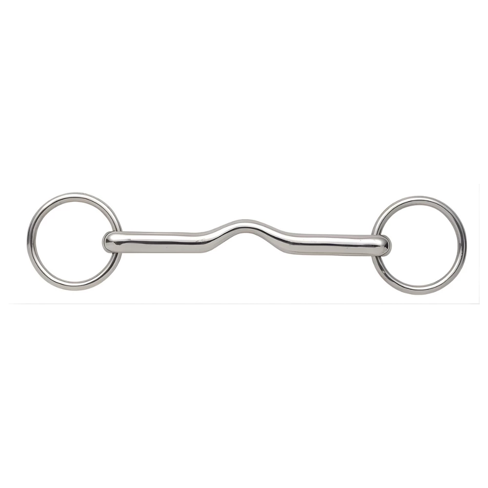 Shires Magic Snaffle - Stainless Steel in Stainless Steel