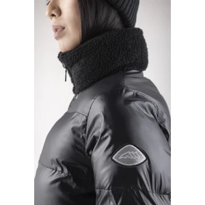 Equiline Women's Padded Jacket With Teddy Insert - Black 