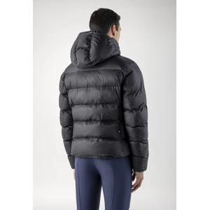 Equiline Men's Glossy Padded Jacket - Black 