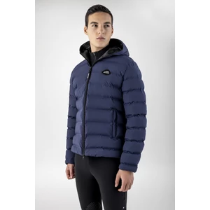 Equiline Men's Padded Jacket - Navy Peony in Navy Peony
