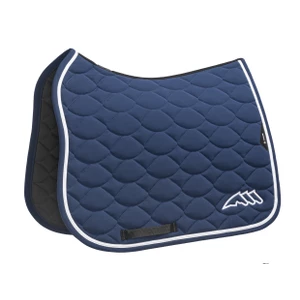 Equiline Tech Saddlecloth - Navy Peony in Navy Peony