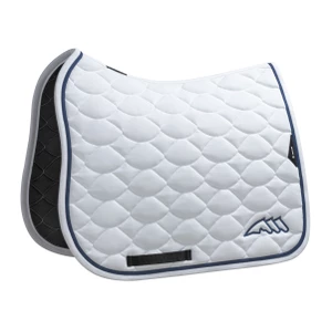 Equiline Tech Saddlecloth - White in White