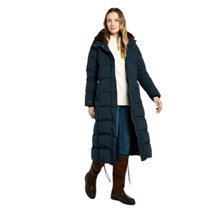Dubarry Of Ireland Aldborough Women's full length technical down jacket - Navy in Navy