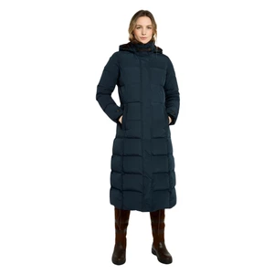 Dubarry Of Ireland Aldborough Women's full length technical down jacket - Navy in Navy