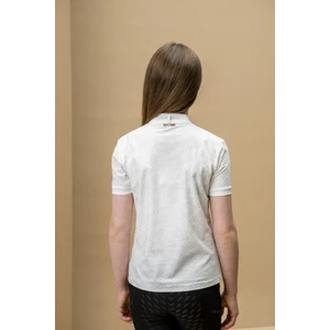 Alessandro Albanese Aa Kids Zanara Shirt - White/Silver Print 