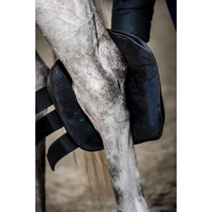Horseware Ice Gel Hock Boots - Black/Black in Black