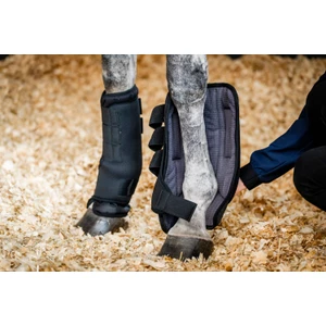 Horseware Pro Bamboo Stable Boots - Black/Black 