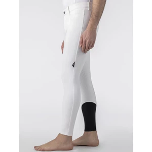 Equiline Men's Knee Grip Breeches - White in White