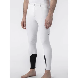 Equiline Men's Knee Grip Breeches - White