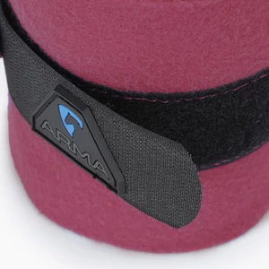 Arma Stable/Polo Bandages in Black Cherry