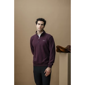 Alessandro Albanese Aa Mens Gabriel Quarter Zip Sweatshirt - Primatova in Primatova