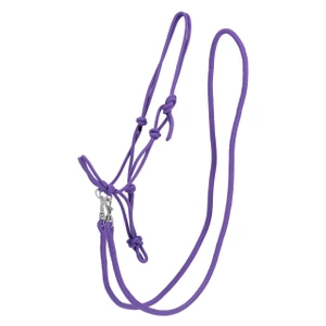 QHP Rope halter Color with rein - Passion Flower in Passion Flower
