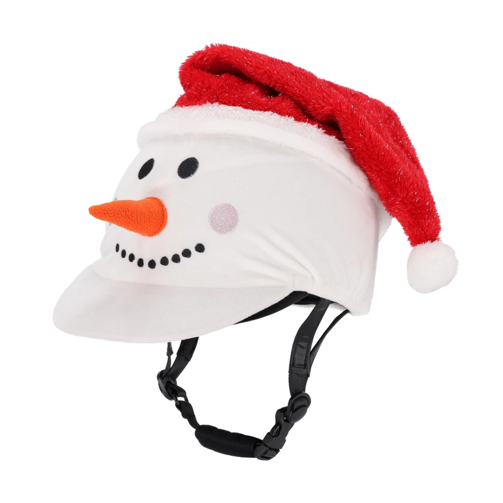 QHP Helmet cover Christmas - Snowman in Snowman