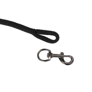 QHP Lead rope with removable snap - Black 