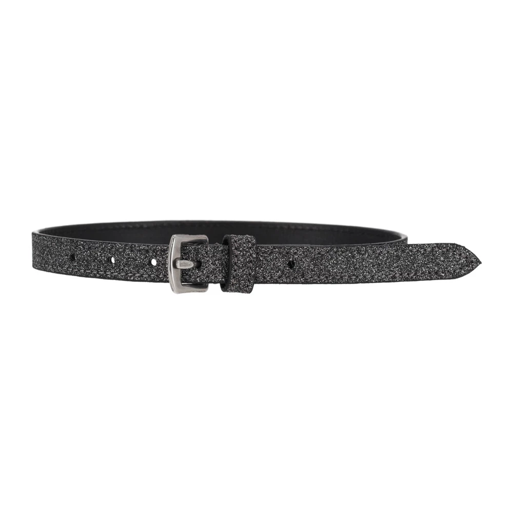 QHP Spur straps Shine - Black in Black