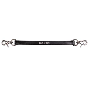 QHP Saddle handle hold on - Black in Black
