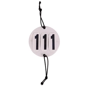 QHP Number holders Prim (2-pack) - White in White