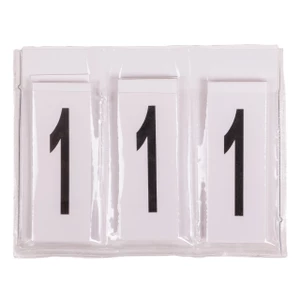 QHP Number holders Start (2-pack) - White in White