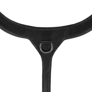 QHP Breastplate with handle - Black in Black