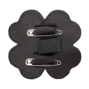 QHP Number holder Clover - Silver 