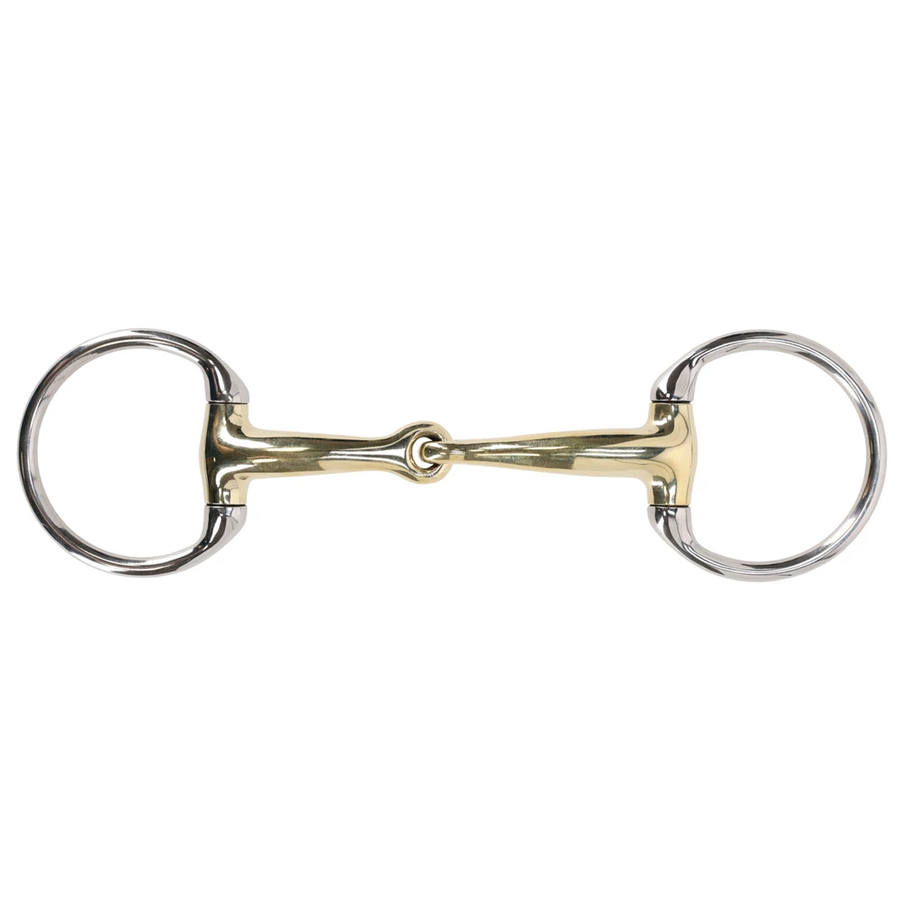 QHP Eggbutt bit Anatomical - Argentan in Argentan