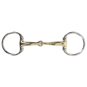 QHP Eggbutt bit Anatomical - Argentan in Argentan