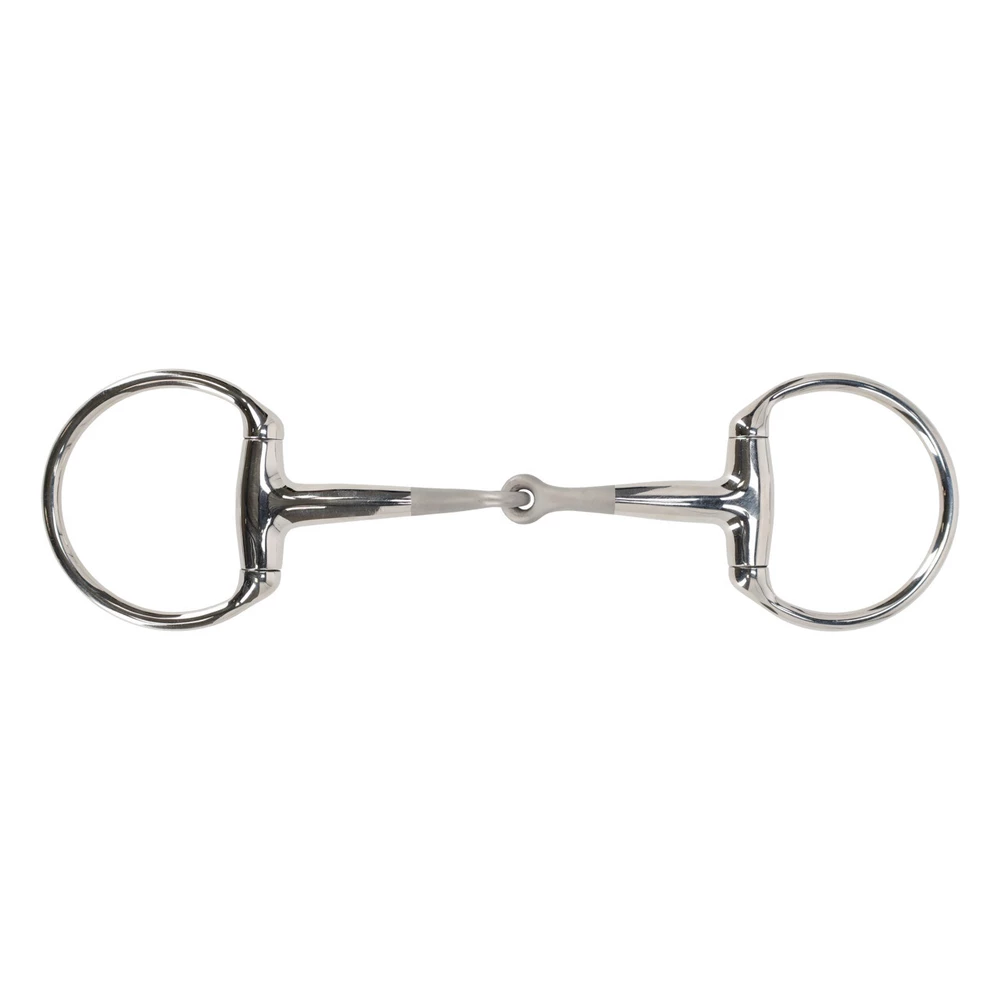 QHP Eggbutt bit Anatomical - Sandblasted in Sandblasted