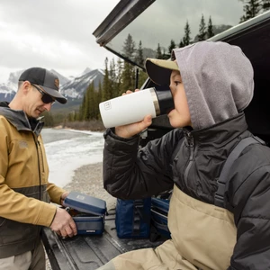 YETI RAMBLER 12 Oz Travel Bottle - White in White