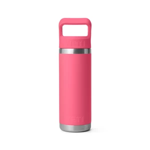 YETI RAMBLER 18Oz Colour Straw Bottle - Tropical Pink in Tropical Pink