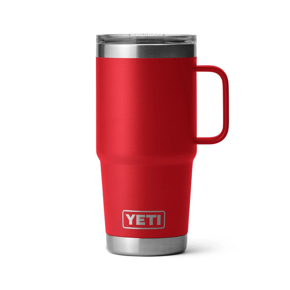 YETI RAMBLER 20 Oz Travel Mug - Rescue Red in Rescue Red