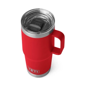 YETI RAMBLER 20 Oz Travel Mug - Rescue Red 