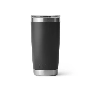 YETI RAMBLER 20 Oz Tumbler - Black in Black