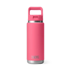 YETI RAMBLER 26Oz Colour Straw Bottle - Tropical Pink in Tropical Pink
