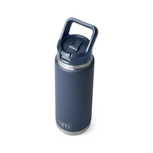 YETI RAMBLER 26Oz Colour Straw Bottle - Navy 
