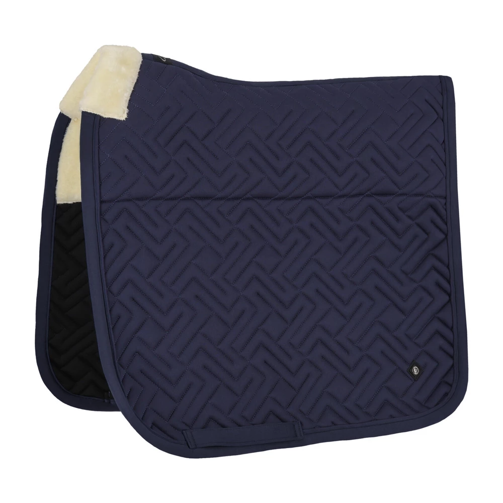 QHP Saddle pad Sensisoft - Navy in Navy