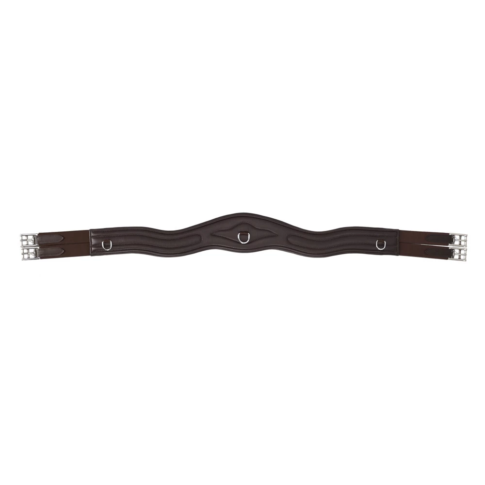 QHP All purpose girth Sensisoft - Brown in Brown