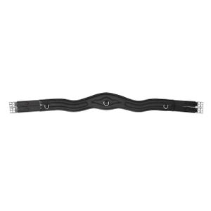 QHP All purpose girth Sensisoft - Black in Black